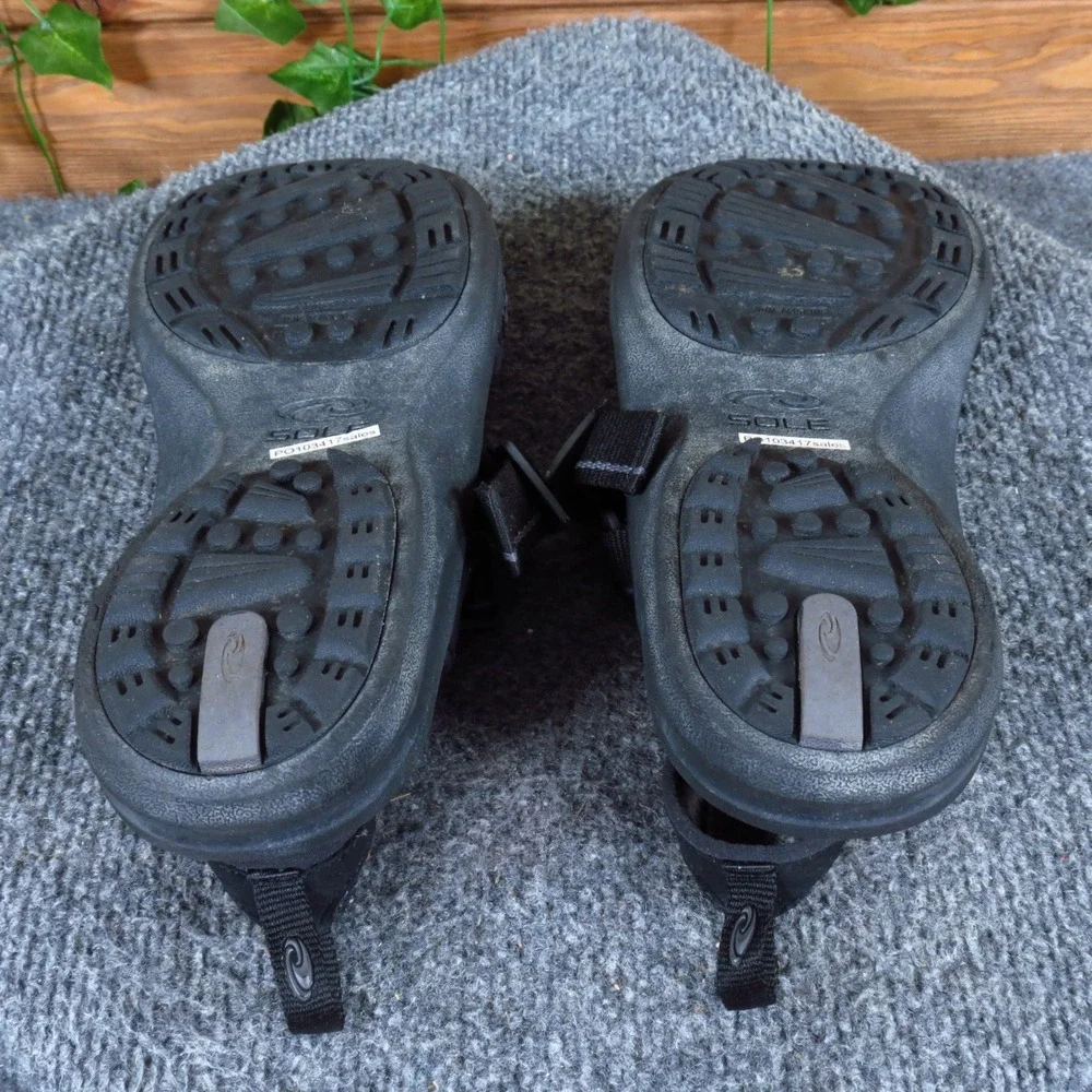 SOLE Navigate Men Sport Sandals Size 7 Hiking Outdoor Active Recovery Black